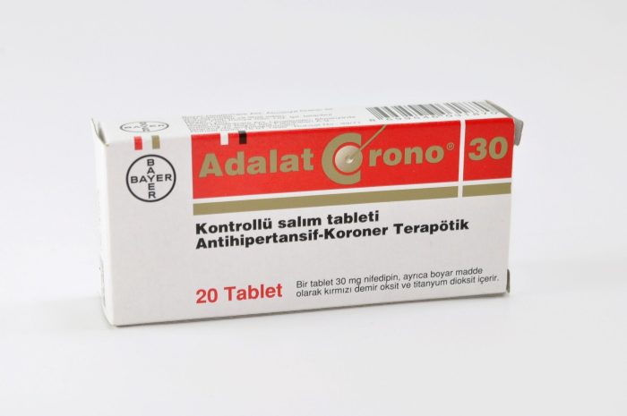 Adalat Cronos 30 Mg X 20 Tabletas Farma Prime