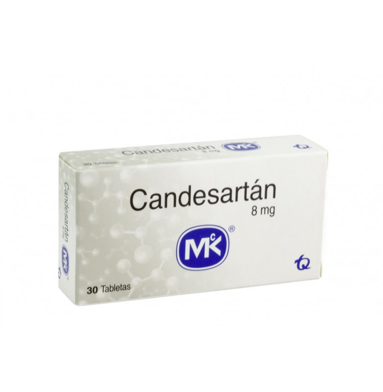 Candesartán 8 mg x 30 Tabletas Farma Prime