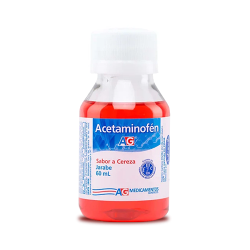 Acetaminofen Suspensión 60ml Laboratorio AG