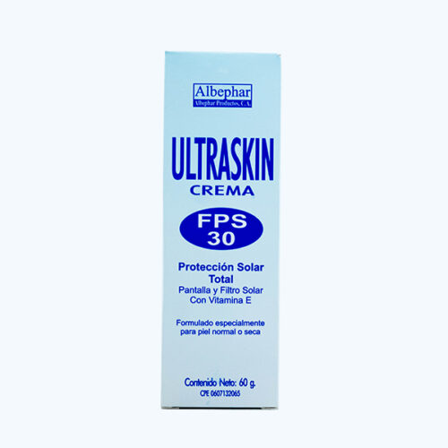 Ultraskin Crema Protector Solar X 60 Gr Laboratorio Albephar