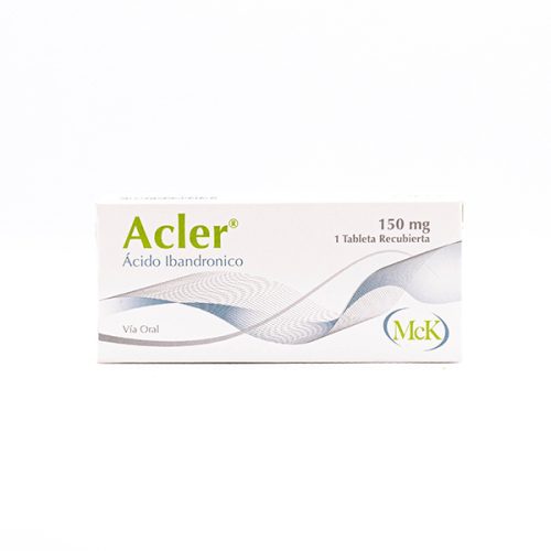 Acler (ácido Ibandronico) 150mg X 1 Tableta Laboratorio MCK