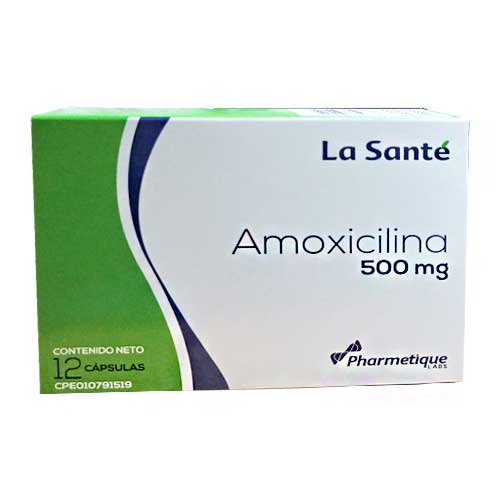 Amoxicilina 500 Mg X 12 Cápsulas - Farma Prime