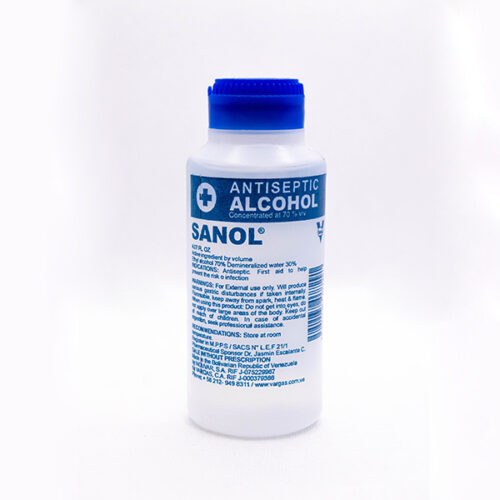 Alcohol Antiseptico 120 ml Sanol