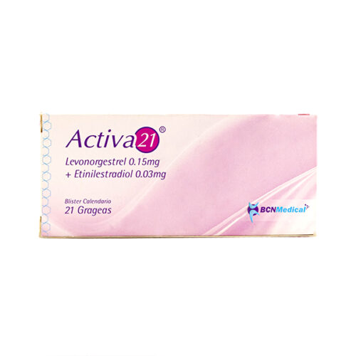 Activa21 0.15 Mg/ 0.03 Mg X 21 Grageas Laboratorio Bcnmedical