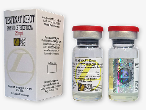 máximo Sip Leonardoda Testenat Depot 250 mg Ampolla IM X 4 ml | Farma Prime