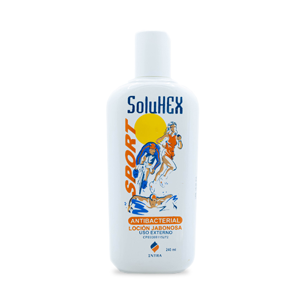 Soluhex Sport locion Limpiadora X 240 ml Laboratorio Intra s.a.