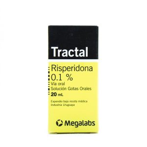 Tractal (Risperidona) Gotas 0.1 % X 20 ml Laboratorio Megalabs