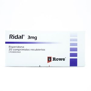 Ridal 3 mg X 20 Comprimidos Laboratorio Rowe