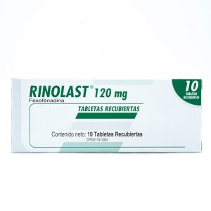 Rinolast 120 mg X 10 Tabletas Laboratorio Farma S.A