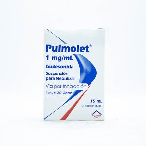 Pulmolet Suspensión para Nebulizar 1mg / ml  X 15 ml Laboratorio Leti
