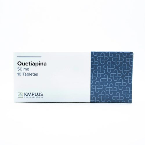 Quetiapina 50 mg X 10 Tabletas Laboratorio Kmplus