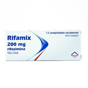 Rifamix (Rifaximina) 200 mg X 12 Comprimidos Laboratorio Leti